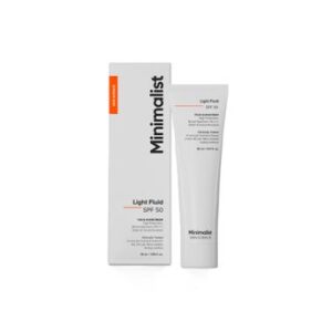 Minimalist Light Fluid SPF 50 Face Sunscreen